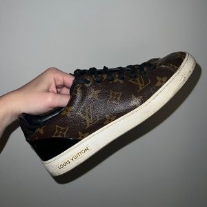 Louis Vuitton Size 40/10 Monogram LV Monogram FrontRow Sneakers – Worth The  Wait